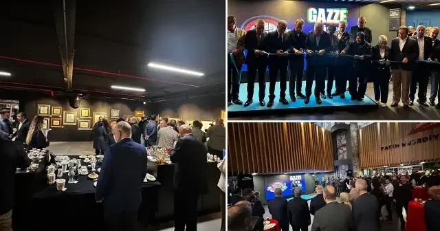 Fatih te Gazze İyilik Sergisi açıldı: Sanat iyiliğe dönüştü umut Gazze ye ulaştı Aktüel Haberleri