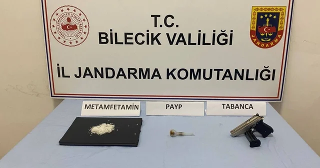 Bilecik te uyuşturucu operasyonunda 1 zanlı yakalandı Bilecik Haberleri