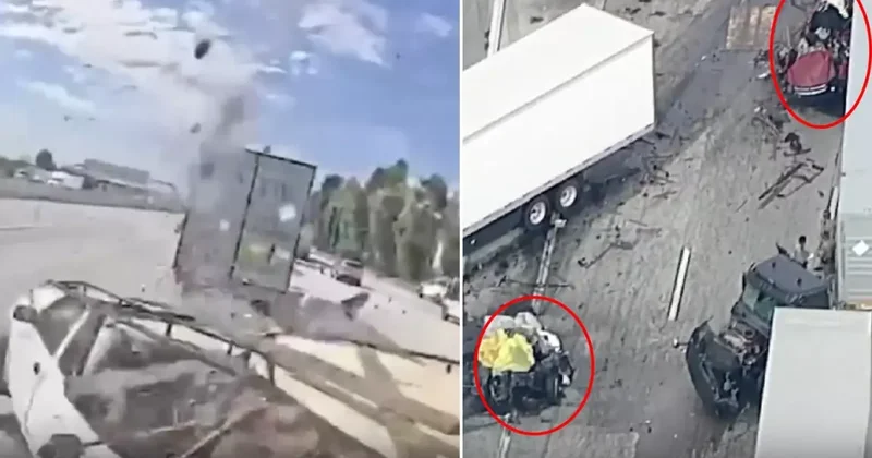 Uyuşturucu etkisindeki sürücü otoyolu savaş alanına çevirdi