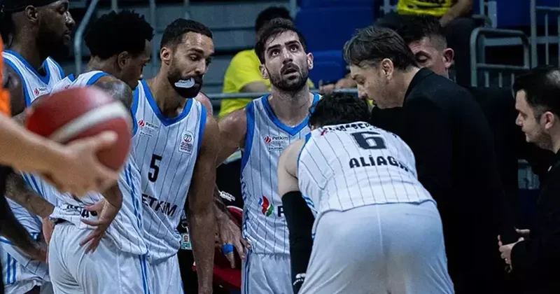 Aliağa Petkimspor deplasmanda kayıp Petrolina AEK: 84 Aliağa Petkimspor: 78 Fanatik Gazetesi Basketbol Haberleri Spor