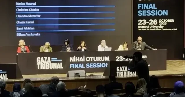 İşgalci İsrail’in savaş suçları ‘Gazze Mahkemesi’nde yargılanıyor: Nihai karar İstanbul’da açıklanacak VİDEO İZLE