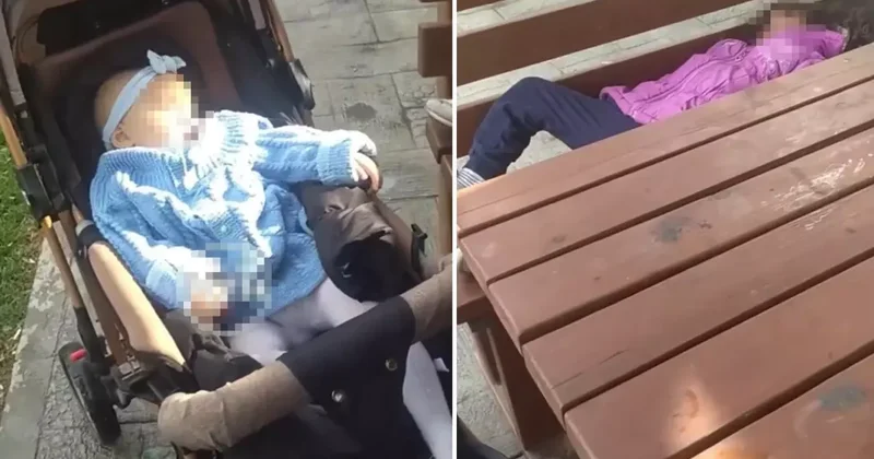 Talihsiz kadını 2 çocuğuyla birlikte sokağa attılar