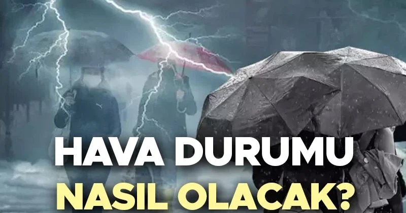SON DAKİKA KUVVETLİ SAĞANAK UYARI Meteoroloji il il hava durumu tahminleri yayınlandı! Yarın (24 Ekim) hava nasıl olacak? İstanbul da yağmur var mı?...