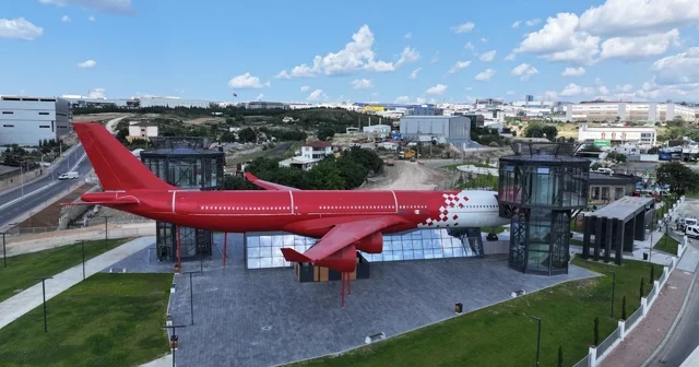 Airbus yolcu uçağı Havacılık Bilim Merkezi oldu Kocaeli Haberleri
