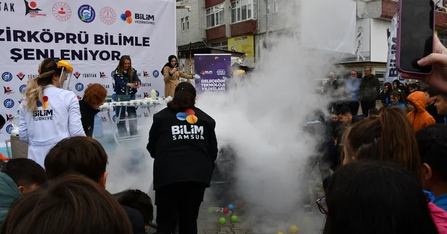 Vezirköprü Bilimle Şenleniyor etkinliği başladı Samsun Haberleri