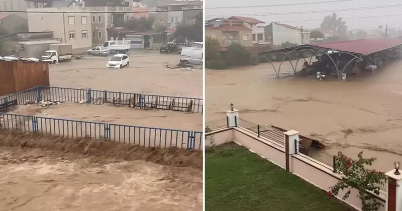 Bir ilimiz sele teslim! Yollar göle döndü, vatandaşlar önlem almayan belediyeye tepkili