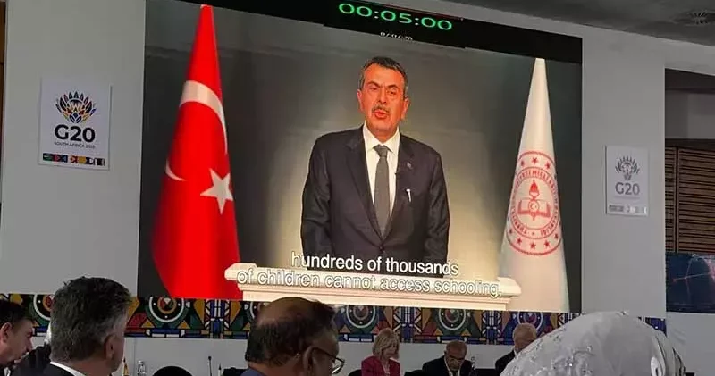 Bakan Tekin: Çocuklarımız güvendeyse, geleceğimiz güvendedir