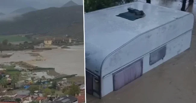 Bir kentimizi sağanak vurdu! Evler sular altında kaldı, heyelan nedeniyle yol kapandı