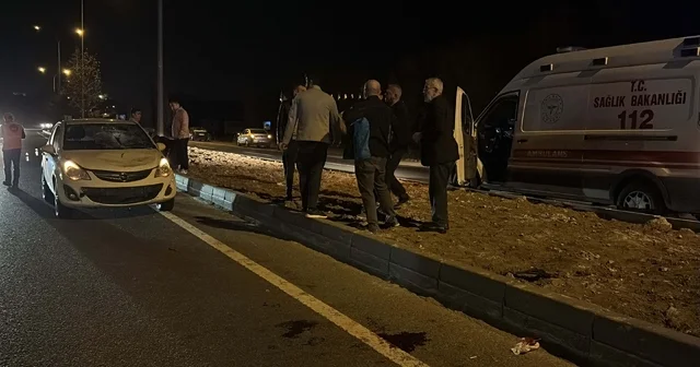 Otomobilin çarptığı yaya yaralandı, sürücü gözyaşlarına boğuldu Kütahya Haberleri