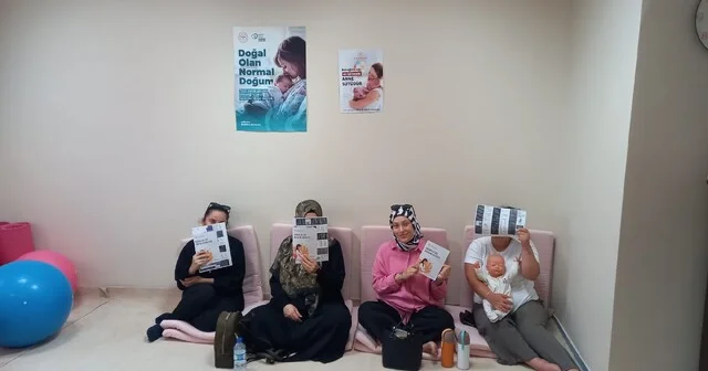 Anne adaylarına normal doğum ve emzirme eğitimi verildi Düzce Haber Habertürk Yerel Haberler