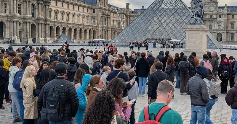 Fransa da tarihi miras risk altında! Paris teki müzeler kapatılıyor