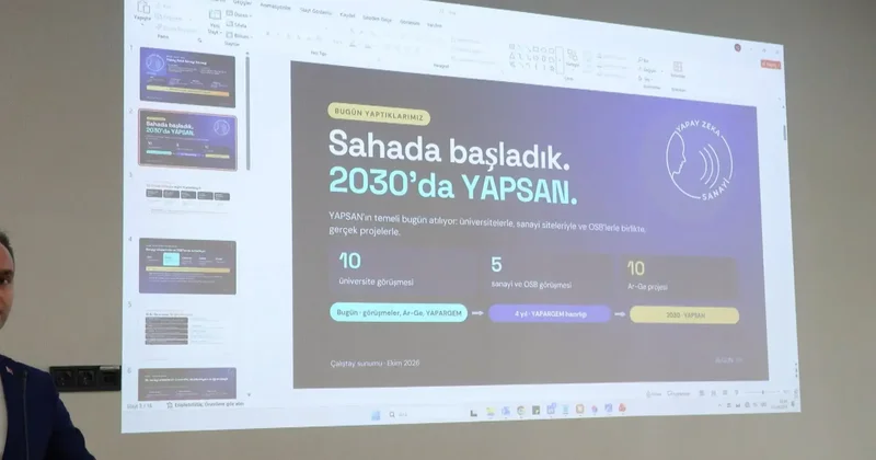 İKÜ’de Yapay Zeka Sanayi Kuruluş Çalıştayı düzenlendi