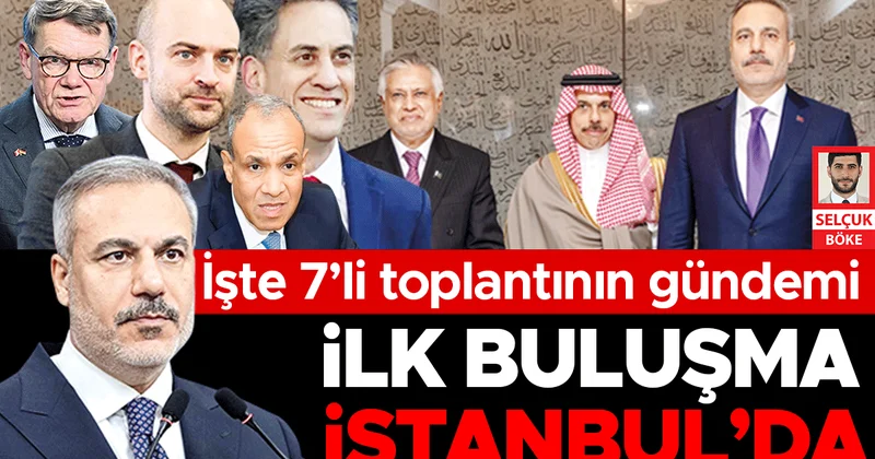 7 ülkeden İstanbul zirvesi