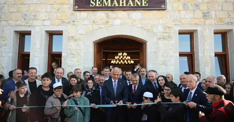 Edirne Muradiye Mevlevihanesi 101 yıl sonra yeniden kapılarını açtı!