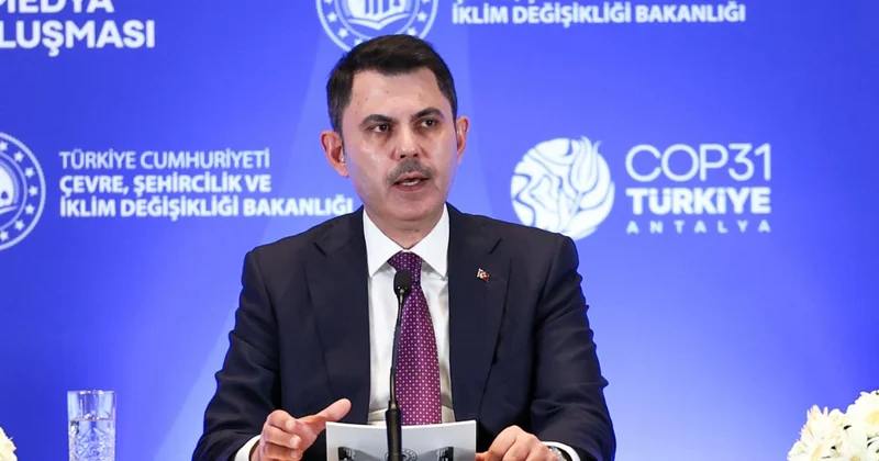 Bakan Kurum: COP, BM Zirvesi ile eş diyebileceğimiz bir organizasyon