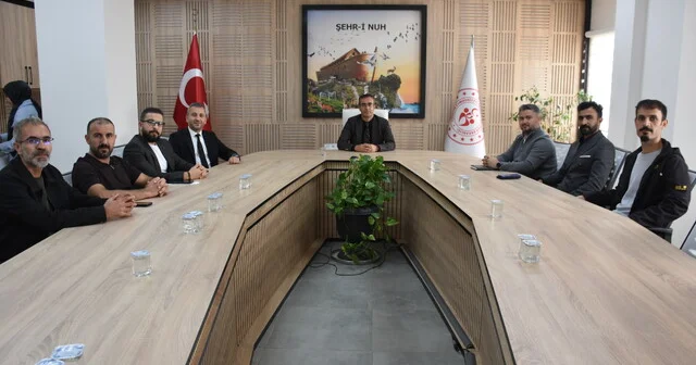 Şırnak Gençlik ve Spor İl Müdürü Fedai Din, basın mensuplarıyla bir araya geldi Şırnak Haberleri Habertürk Yerel Haberler
