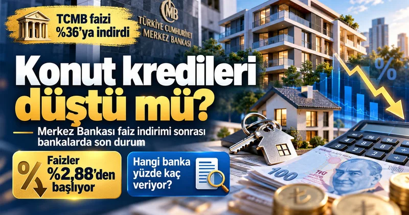 Konut kredileri düştü mü, son durum nedir, hangi banka yüzde kaçla ev kredisi veriyor? İşte 23 Ekim 2026 güncel faiz oranları Son Haberler