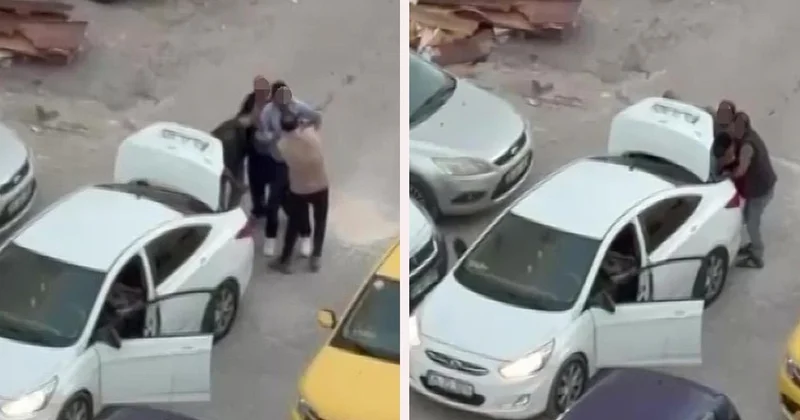 Adana da iddiaya göre zorla bagaja bindirilen adamın görüntüleri ortaya çıktı