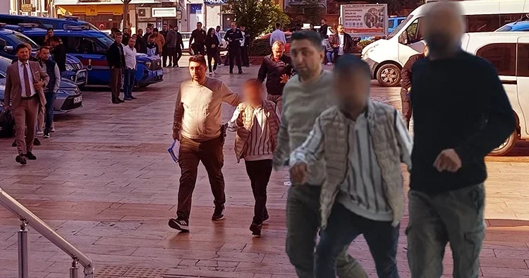 Sevgilisinin kapısını çaldı, karşısına eşi çıktı: Film gibi kovalamaca adliyede bitti