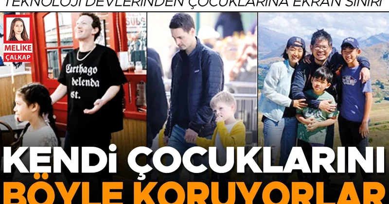 Teknoloji devlerinden çocuklarına ekran sınırı