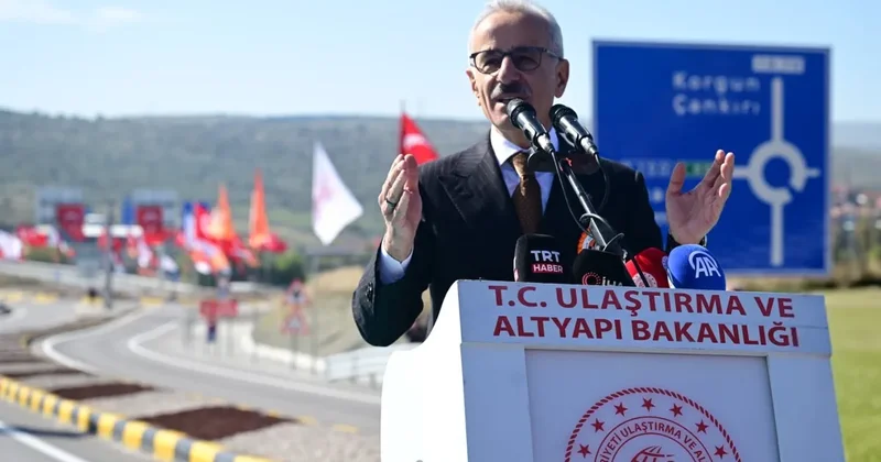 Bakan Uraloğlu açıkladı: 45 dakikalık yol 24 dakikaya düştü! Yıllık 560 milyon TL tasarruf hedefleniyor