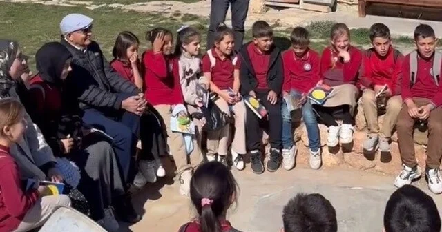 Ödüllü müzede öğrenciler tandır başında türkü söyledi Bayburt Haber Habertürk Yerel Haberler