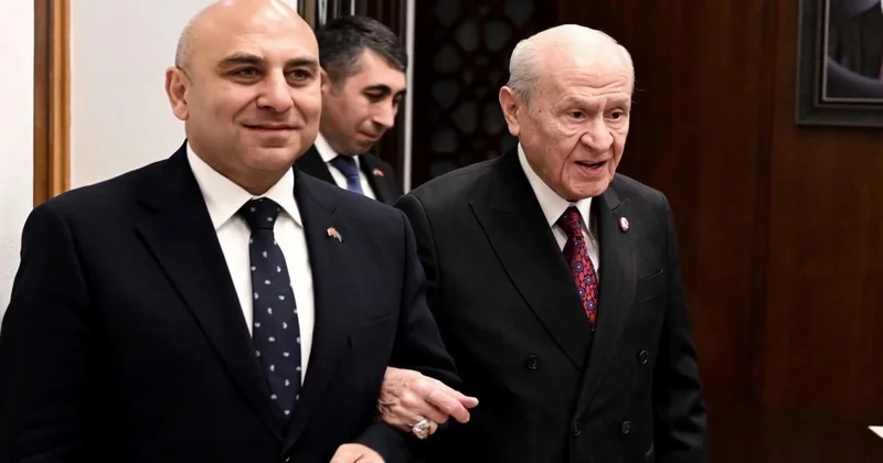 Bahçeli, Azerbaycan Büyükelçisi Reşad Aslanov u ağırladı