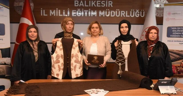 Aba Şayak Dokumaları, Balıkesir Pullusu ve Gönen İğne Oyası üretimle geleceğe taşınıyor Balıkesir Haberleri Habertürk Yerel Haberler