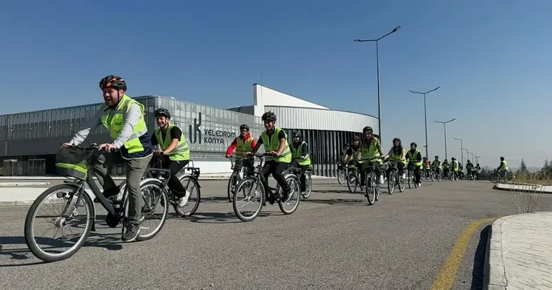 Avrupa Bisiklet Başkenti Konya’da gençlere bisiklet seferberliği