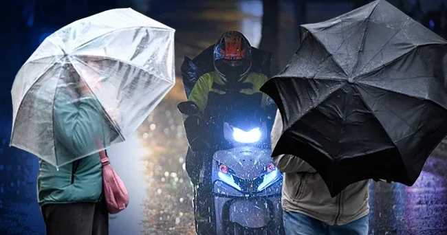 Kuvvetli yağış etkili olacak: Meteoroloji uyardı! 3 ilde sarı alarm O bölgelerde yaşayanlar dışarı çıkarken dikkat