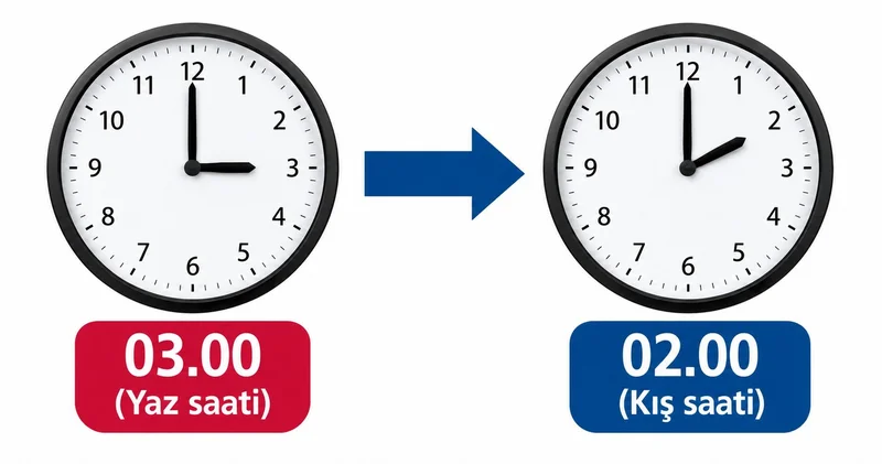 Almanya da saatler 25 Ekim de geri alınacak, Türkiye ile fark iki saate çıkacak