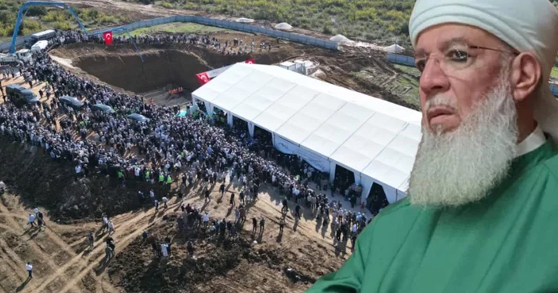 Menzil den gövde gösterisi gibi temel atma töreni Sözcü Gazetesi