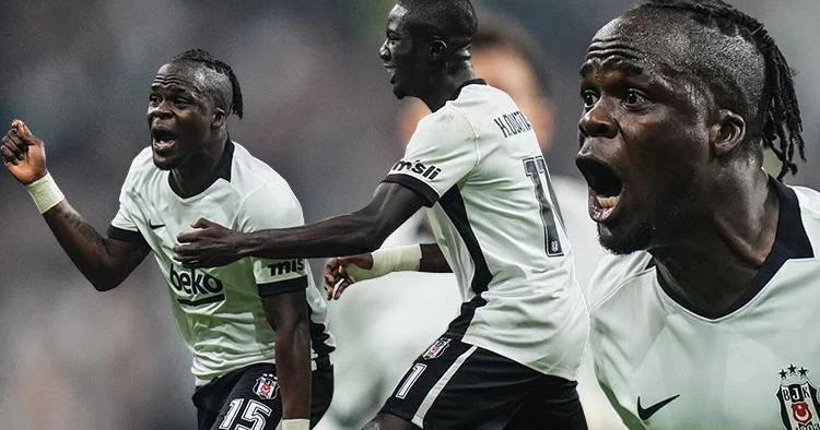 Beşiktaş Crystal Palace maçının kahramanı Olaitan, ilke imza attı! Muhteşem gol