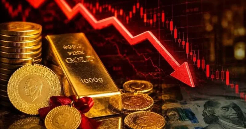 Ons altın 4.050 dolar sınırının altına indi: Gram altın kaç TL?