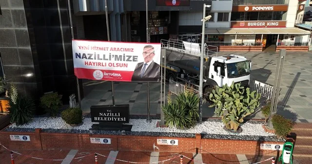 Başkan Tetik, Nazilli ye 32 inci aracı kazandırdı Aydın Haber Habertürk Yerel Haberler