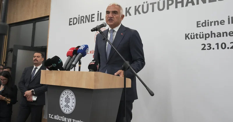 Edirne de yeni kütüphane açıldı, asırlık Muradiye Mevlevihanesi yeniden hayat buldu