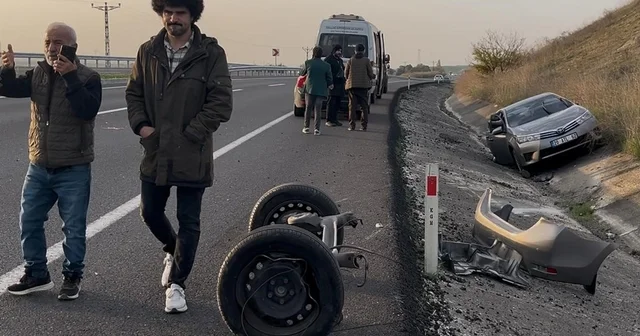 Ters yöne girip kazaya karışan sürücü: Bu yol bir yere gidiyor ama nereye gidiyor bilmiyorum Tekirdağ Haberleri