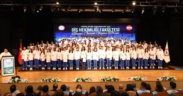 BEUN da geleceğin diş hekimleri beyaz önlüklerini giydi Zonguldak Haberleri