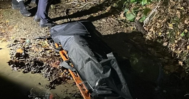 Araç yanında tüfek ve kan izleri, cesedi ise 150 metre aşağıda bulundu Sakarya Haberleri