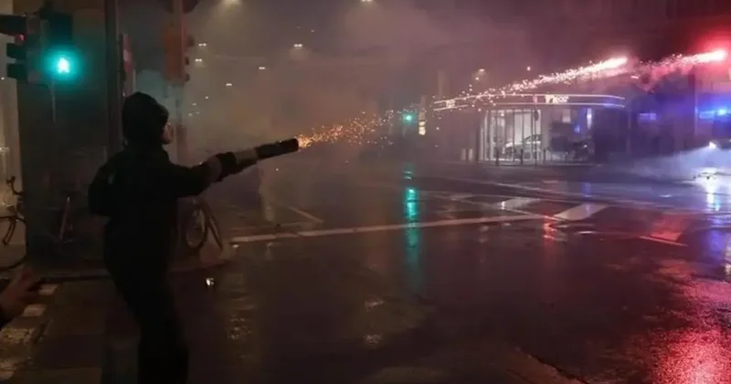 Katliama İtalyan tepkisi! Maç öncesi binler sokağa döküldü!