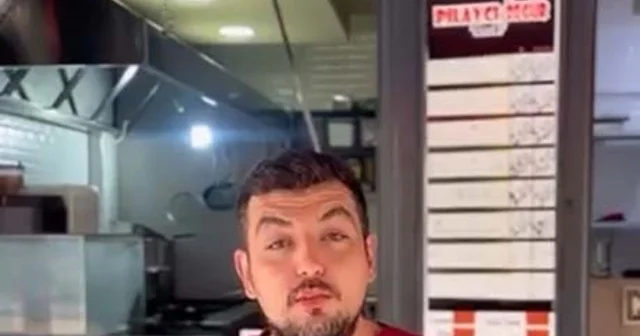 Bursa da pilavcıya giren hırsız tatlı yedi, işyeri sahibi çağrı yaptı Bursa Haberleri