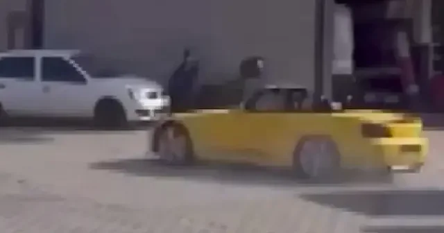 Ehliyeti iptal edildiği halde direksiyona geçti: Lüks aracıyla drift atan sürücüye dev ceza VİDEO İZLE