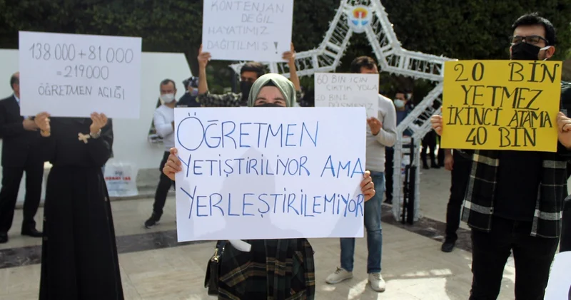 24 Kasım ın gerçek yüzü: Öğretmenler çaresiz, atanamıyor