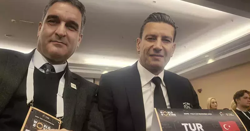 Suat Hekimoğlu, World Boxing başkanlık seçimi için Roma’da