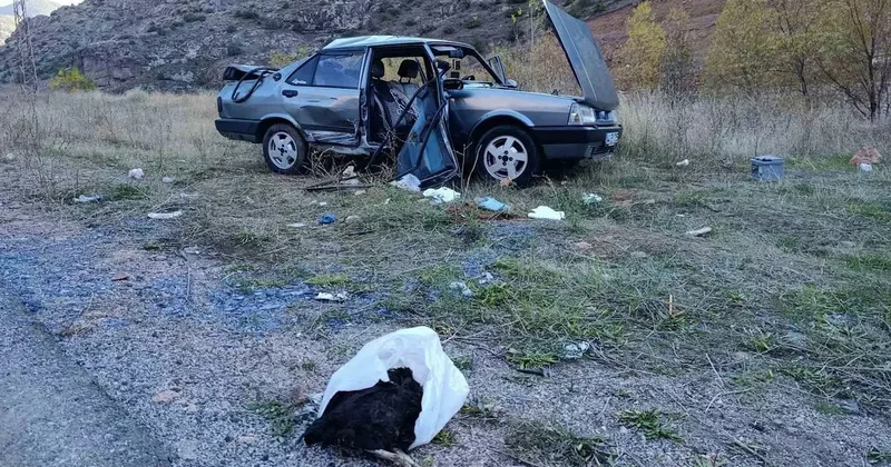 Gümüşhane’de iki araç çarpıştı: 4 yaralı