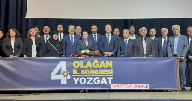 İYİ Parti Yozgat İl Başkanlığının 4. Olağan Kongresi yapıldı Yozgat Haberleri