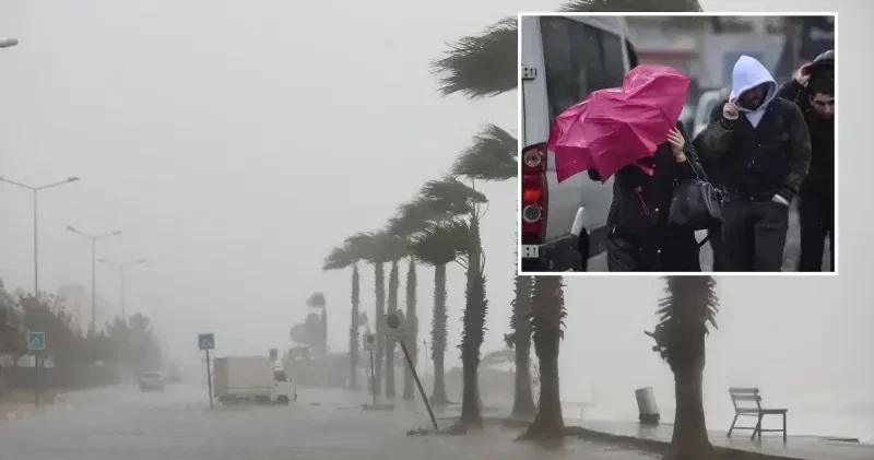 Batı Akdeniz in doğusu için fırtına uyarısı Antalya Haberleri