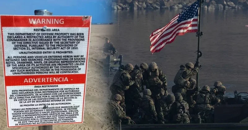 ABD yanlışlıkla koca ülkeyi işgal etti, tabelalar astı Sözcü Gazetesi