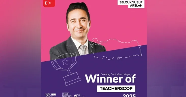 Selçuk Öğretmen yeşil müfredatla dünya birincisi