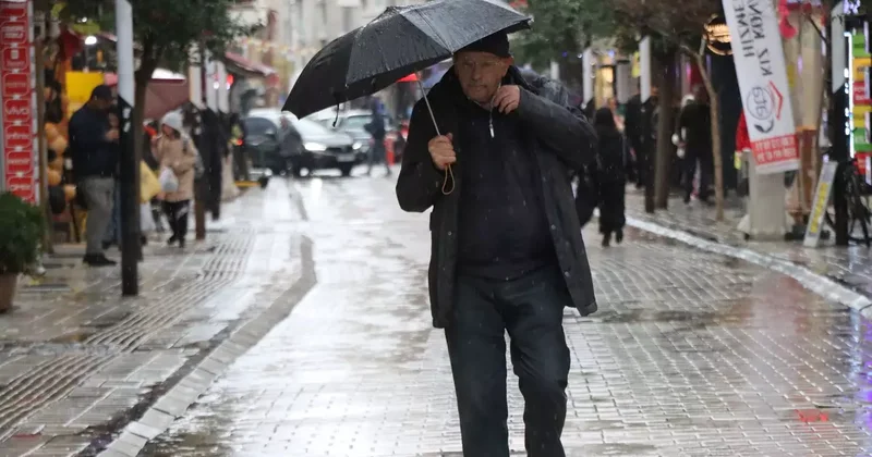 Kırklareli nde sağanak yağış etkili oldu